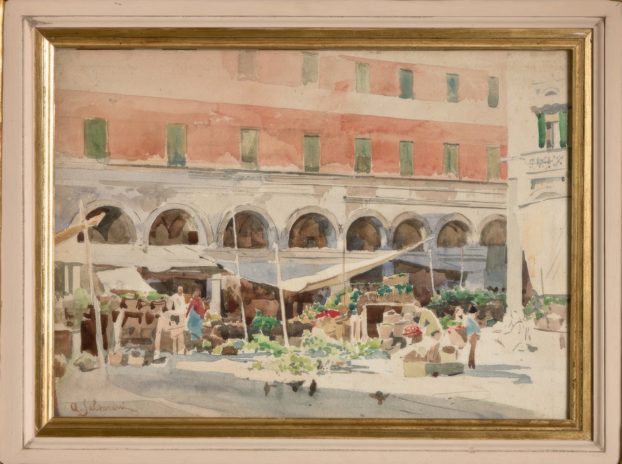 Fruit Market door Arcangelo Salvarani