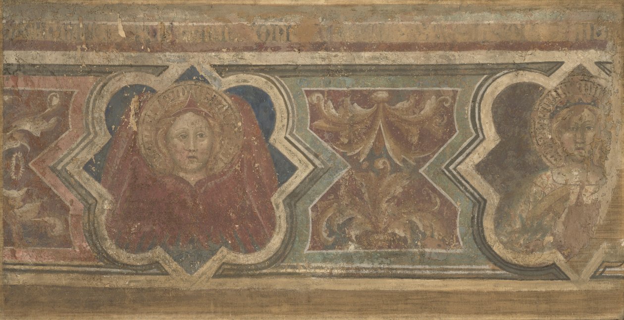Decoratieve Rand, ca. 1390 door Aretino Spinello