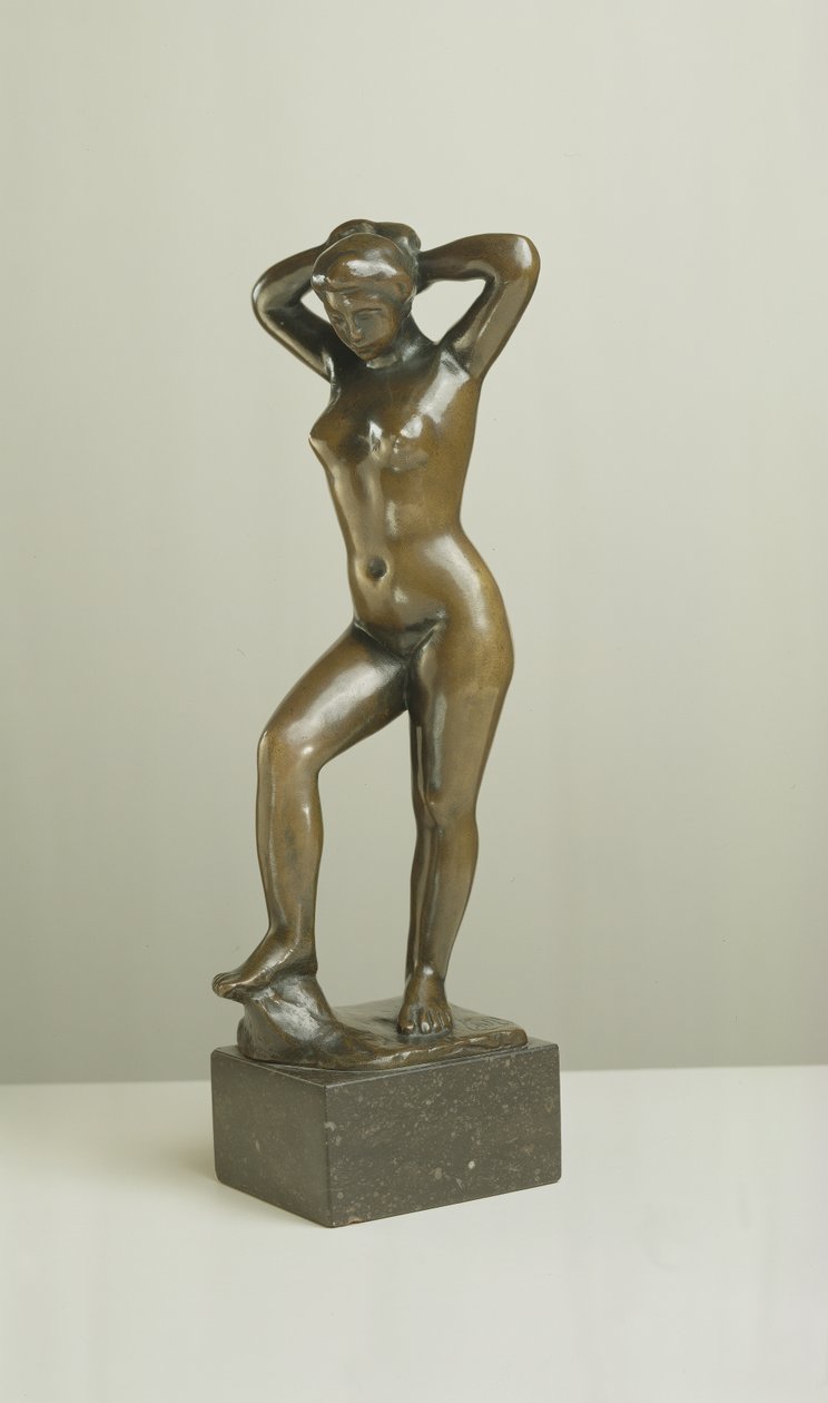 Bader met Opgeheven Armen door Aristide Maillol