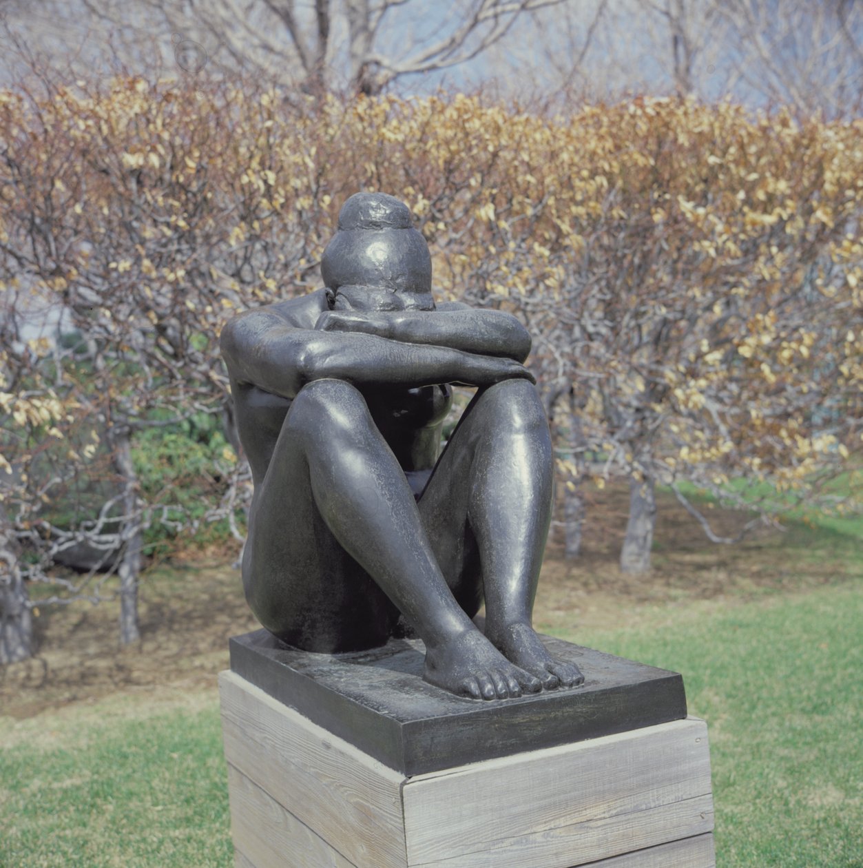 Nacht, 1902-09 (brons) door Aristide Maillol