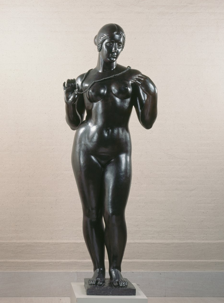 Venus met halsketting door Aristide Maillol