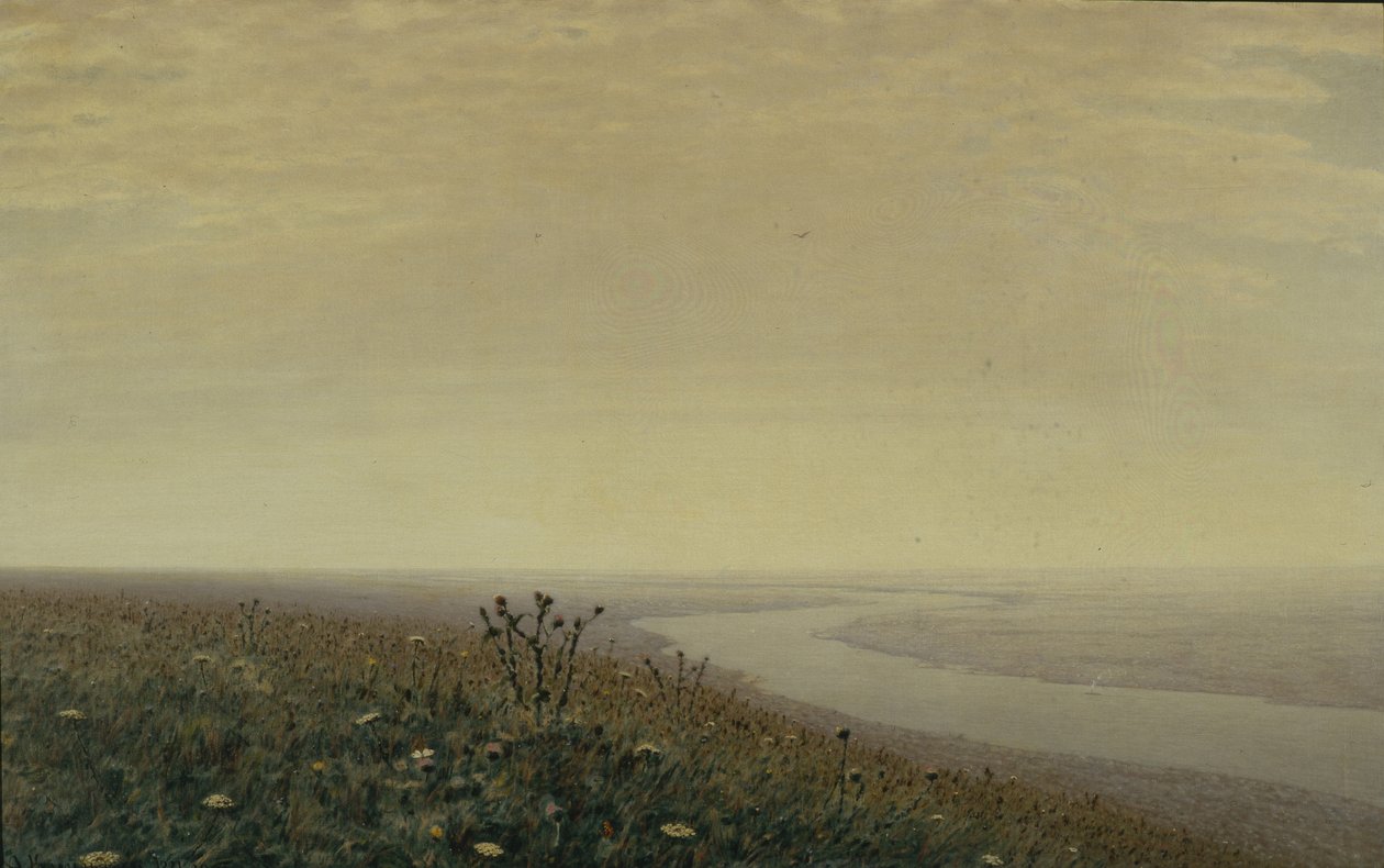 De Dnjepr-rivier in de ochtend, 1881 door Arkhip Ivanovich Kuindzhi