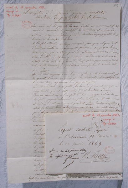 Brief waarin Fizeau