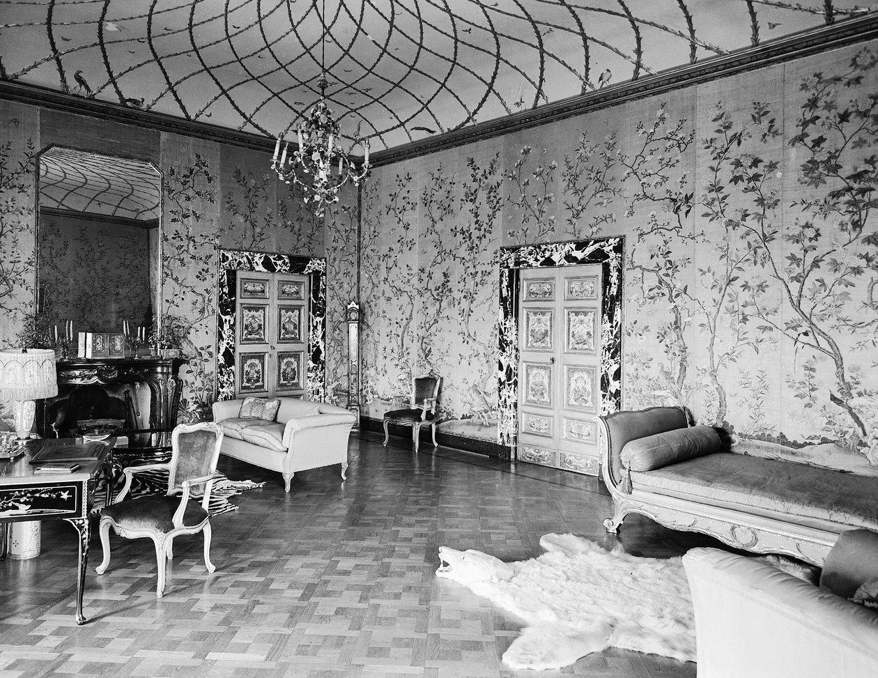 Een Grote Kamer in de Villa Madama, Rome door Armando Bruni
