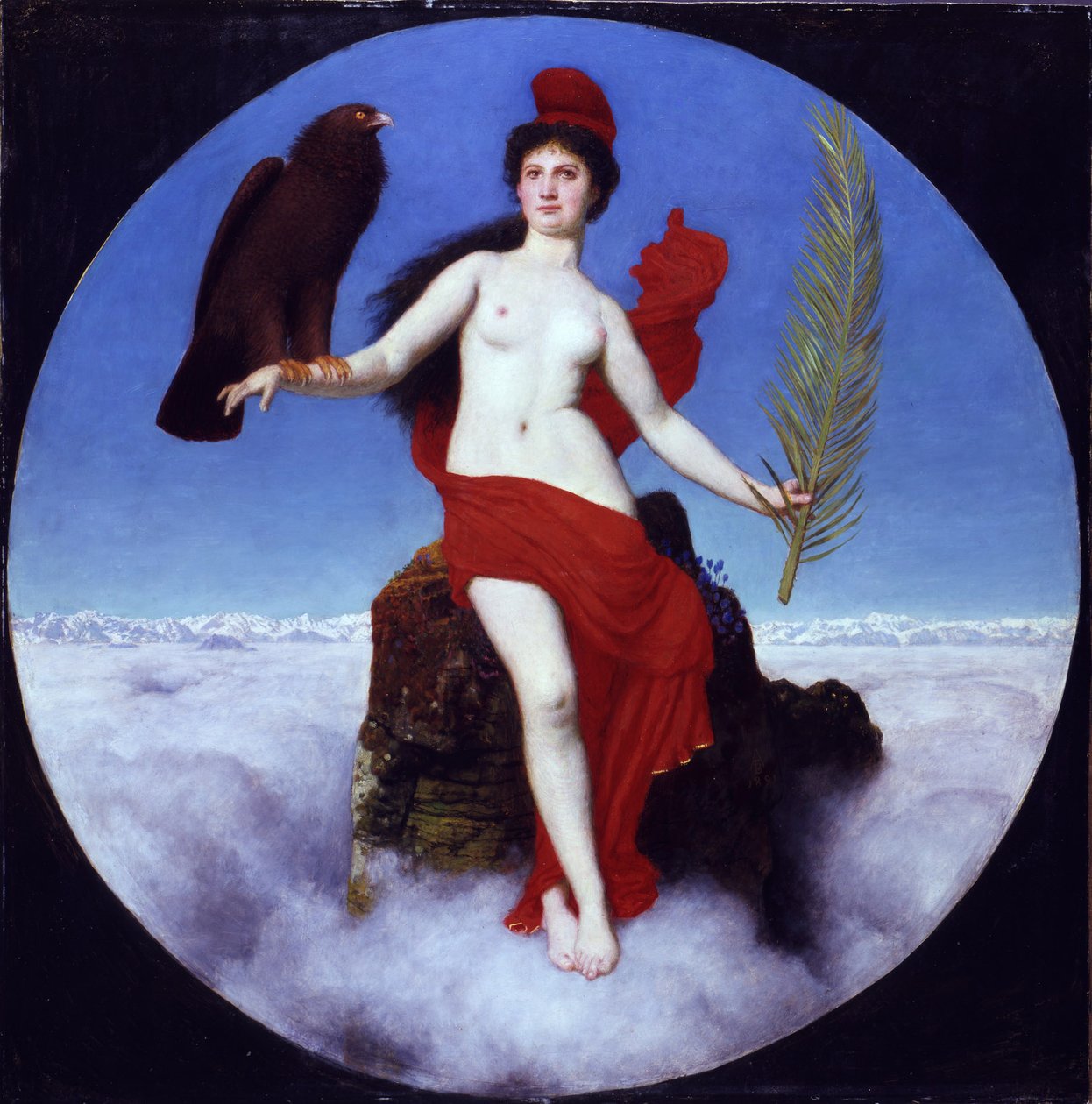 Vrijheid door Arnold Böcklin