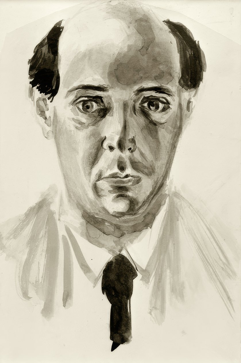 Zelfportret door Arnold Schönberg
