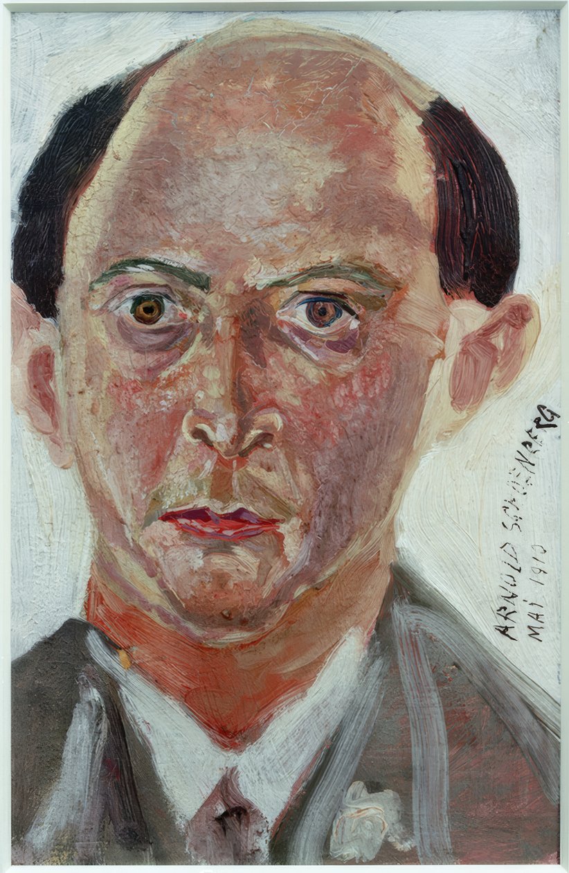Zelfportret door Arnold Schönberg