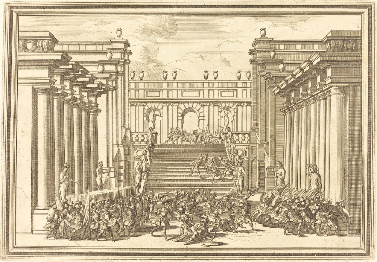 Il Greco in Troia: Plaat 3 door Arnold von Westerhout