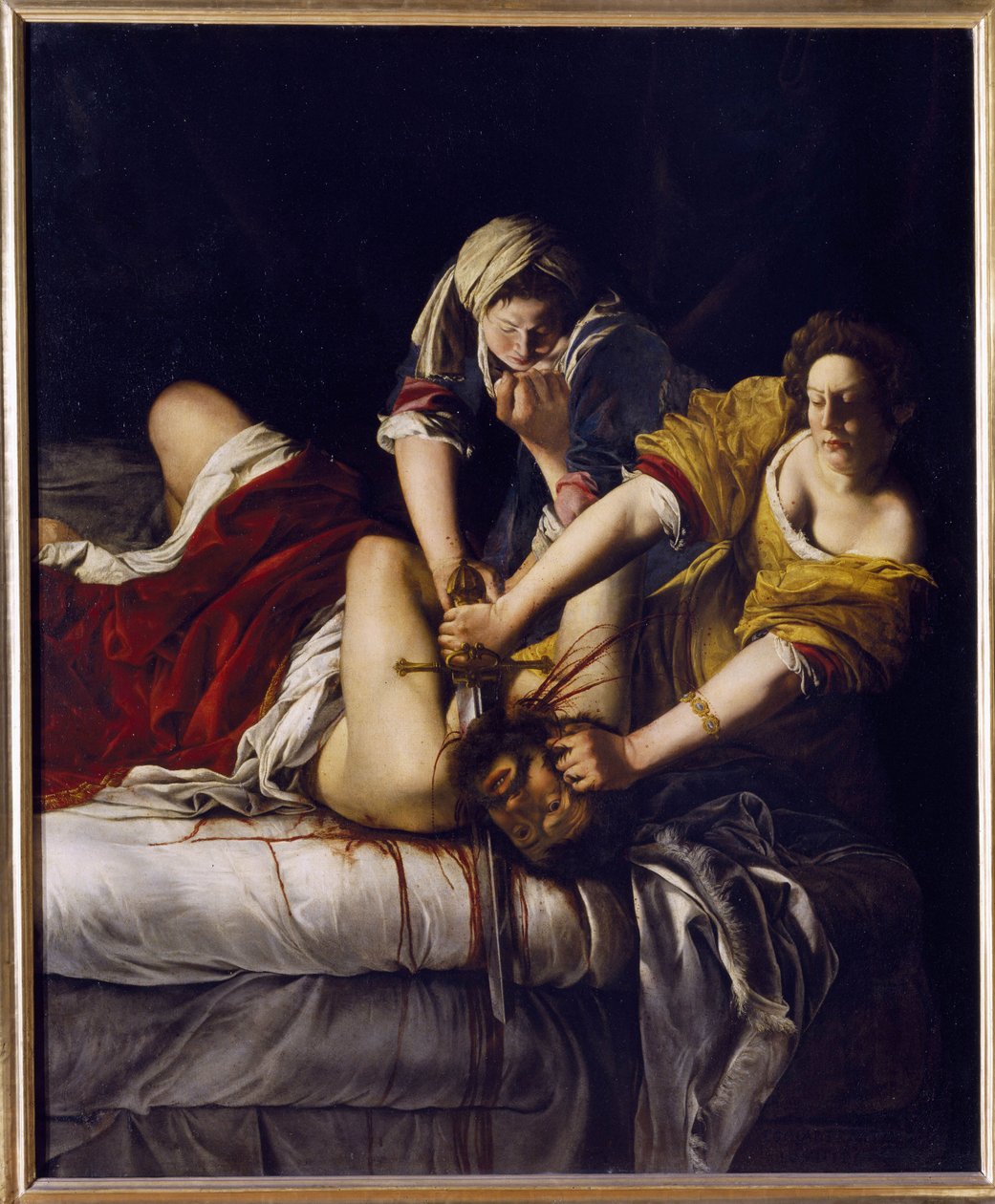 Judith en Holofernes, ca.1620 (olieverf op doek) door Artemisia Gentileschi
