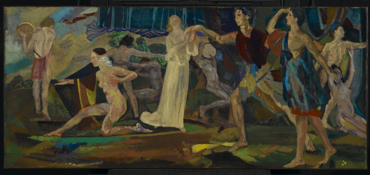 Frisheid van de Gewonden door Arthur Bowen Davies