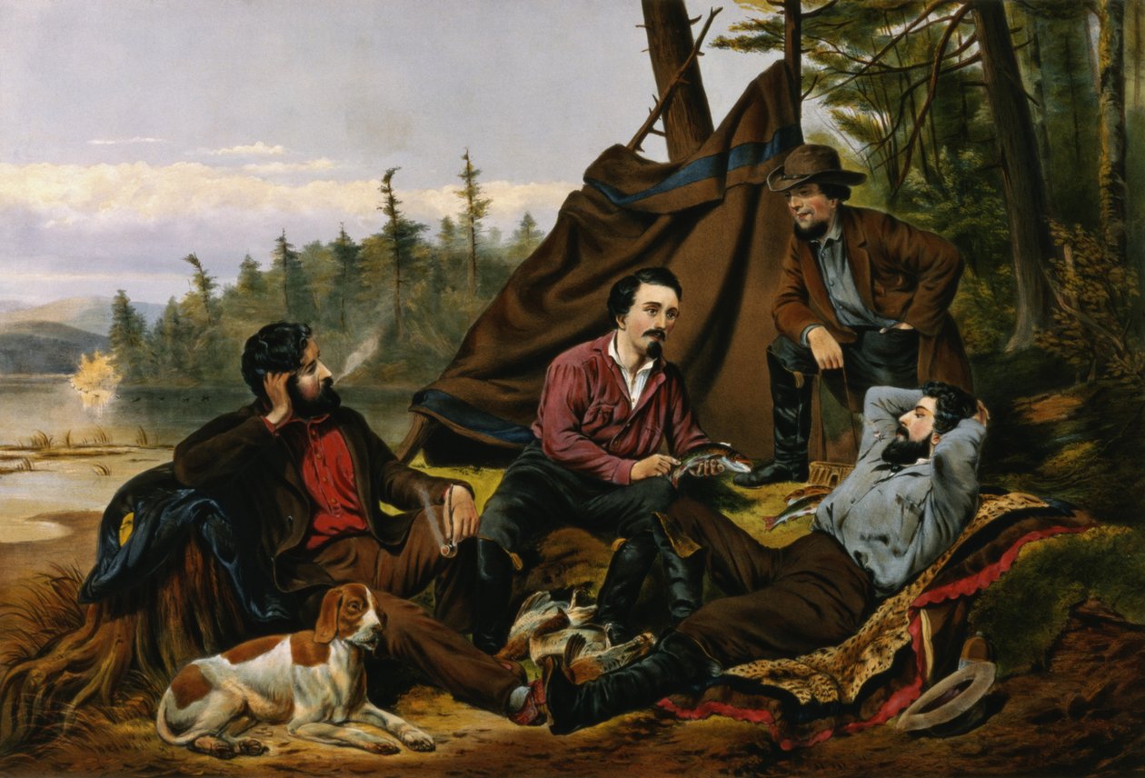 Kamperen in het Bos, 