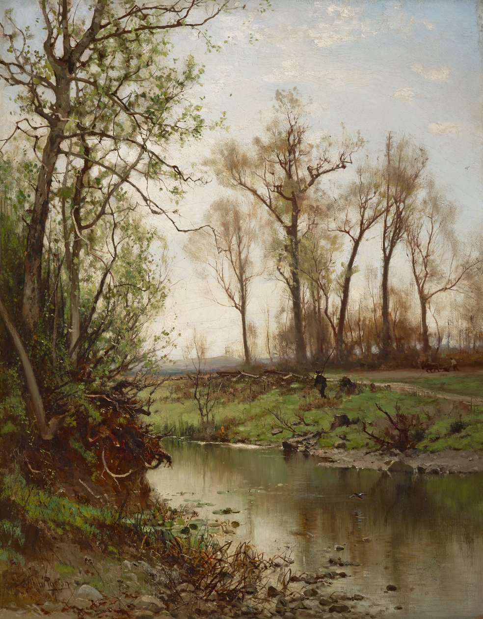 Vroege lente door Arthur Parton