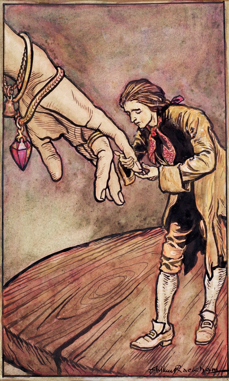 Originele aquarelillustratie voor 