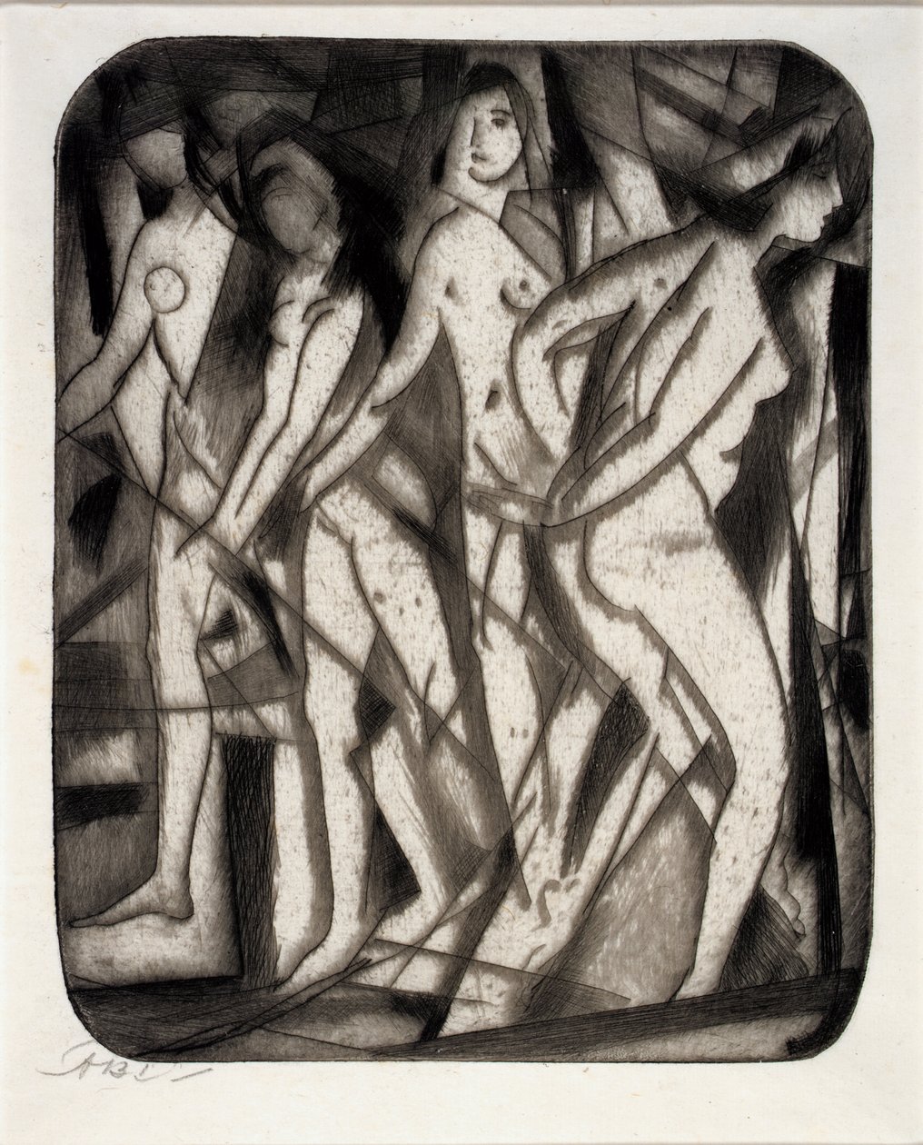 Andante door Arthur B. Davies