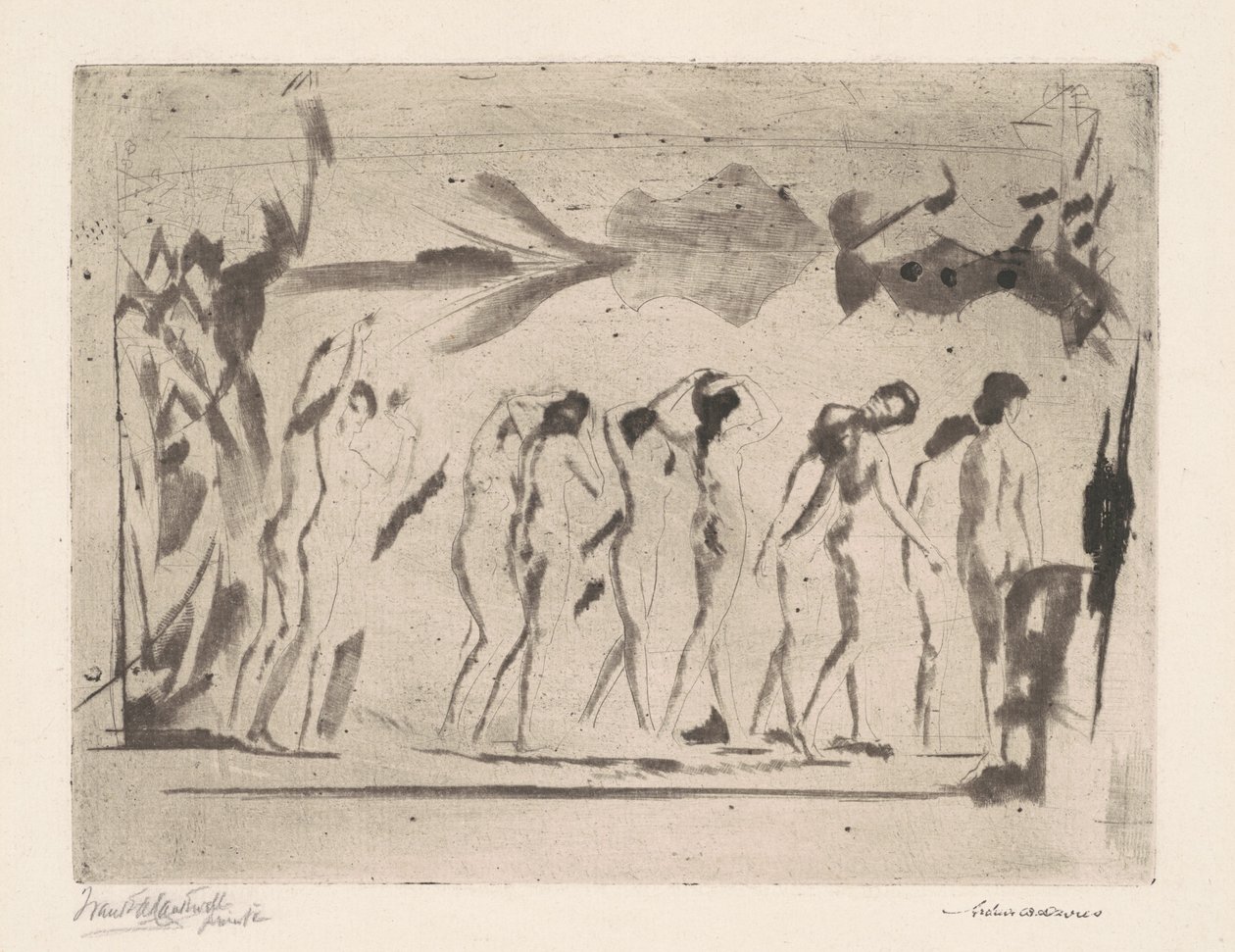 Spiegel van Illusie door Arthur B. Davies