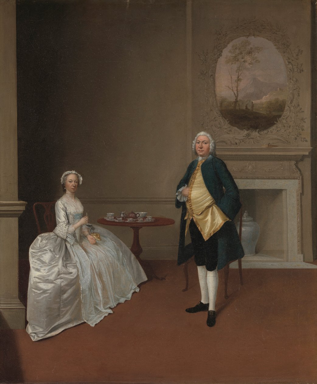 De Heer en Mevrouw Hill door Arthur Devis
