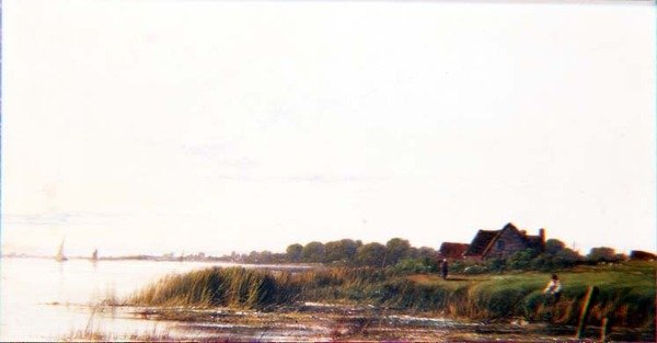 Op de Broads door Arthur Gilbert