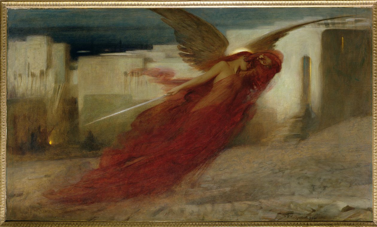 En toen was er een groot geschreeuw in Egypte, 1897 door Arthur Hacker