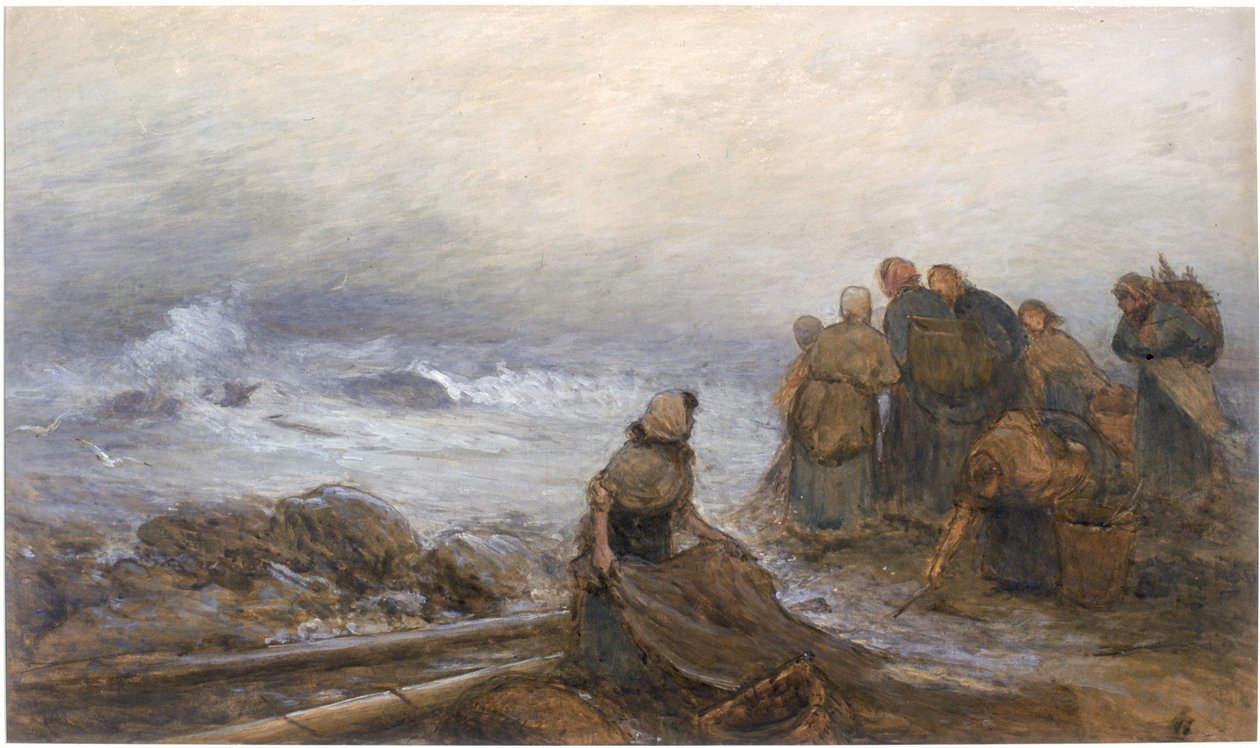 De oogst van de zee door Arthur Hardwick Marsh