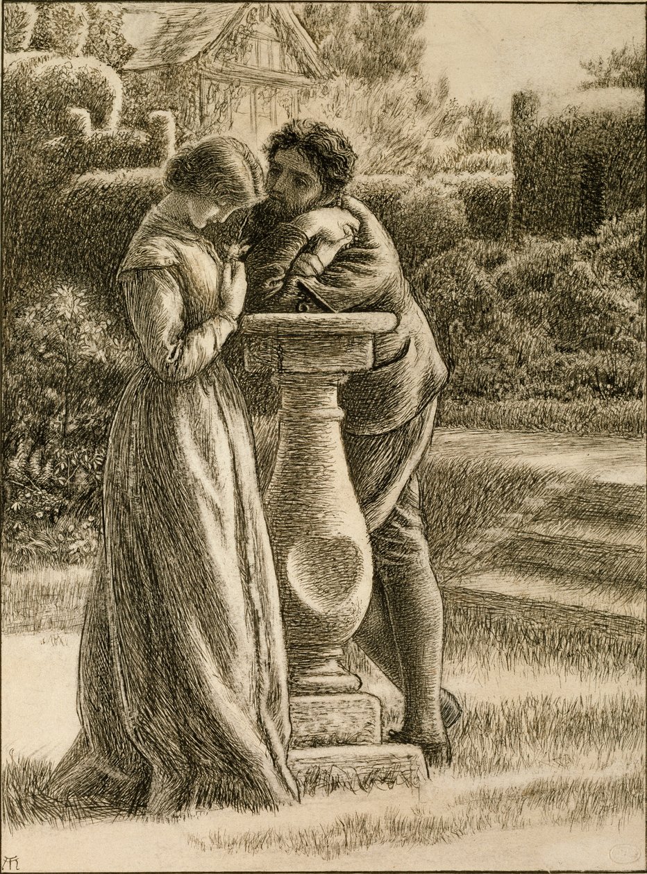 De Wijzerplaat, 1871 door Arthur Hughes