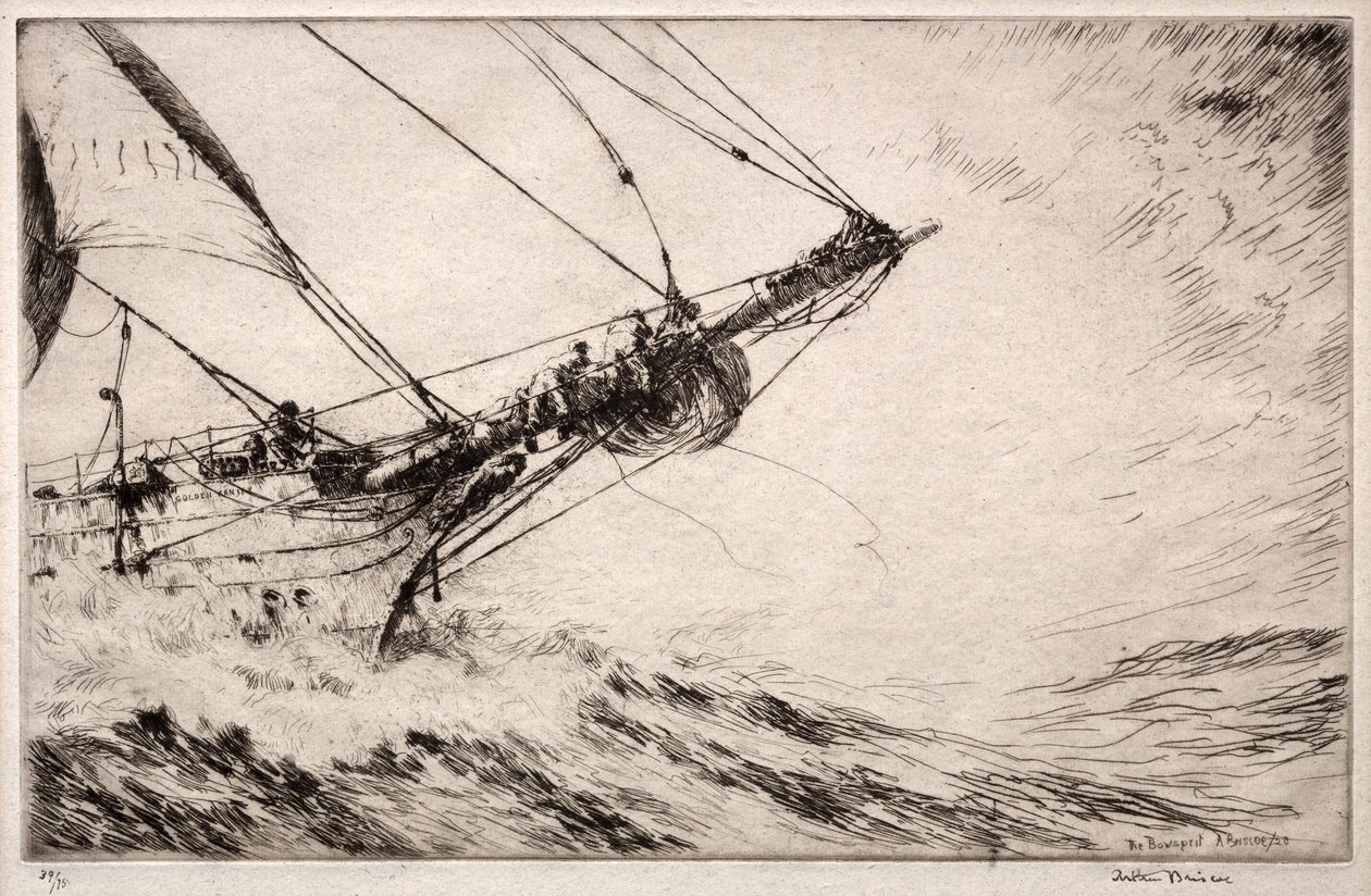 De Boegspriet door Arthur John Trevor Briscoe