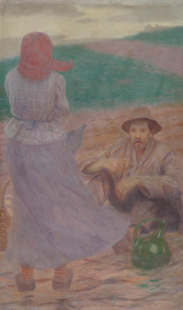 Veldarbeider door Arthur Oskar Alexander