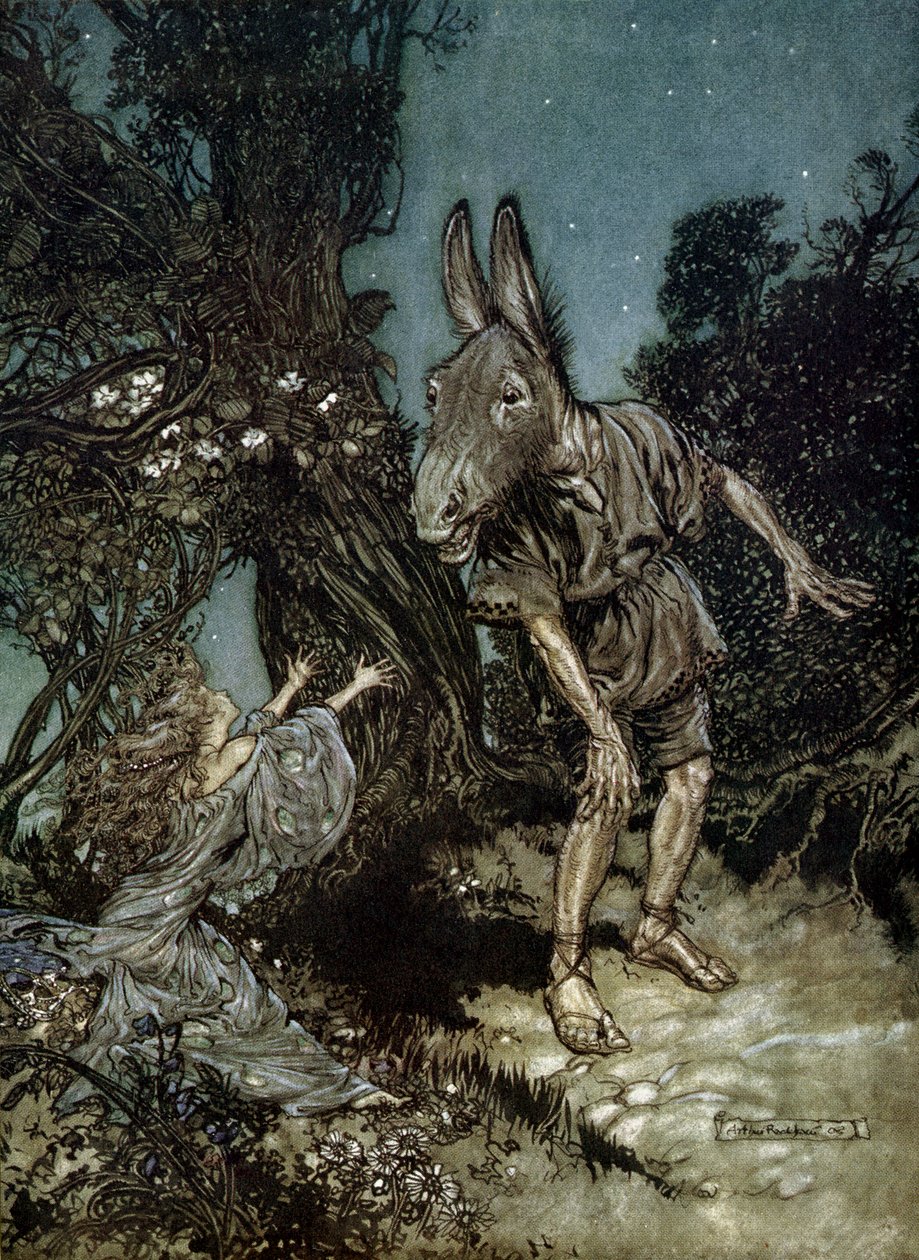 Een Midzomernachtsdroom door Arthur Rackham