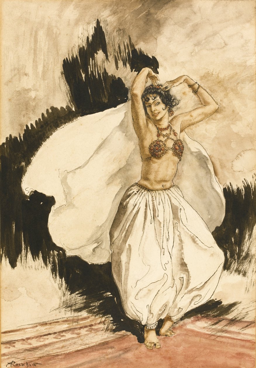 Anitras Dans. Illustratie voor Peer Gynt door Henrik Ibsen door Arthur Rackham