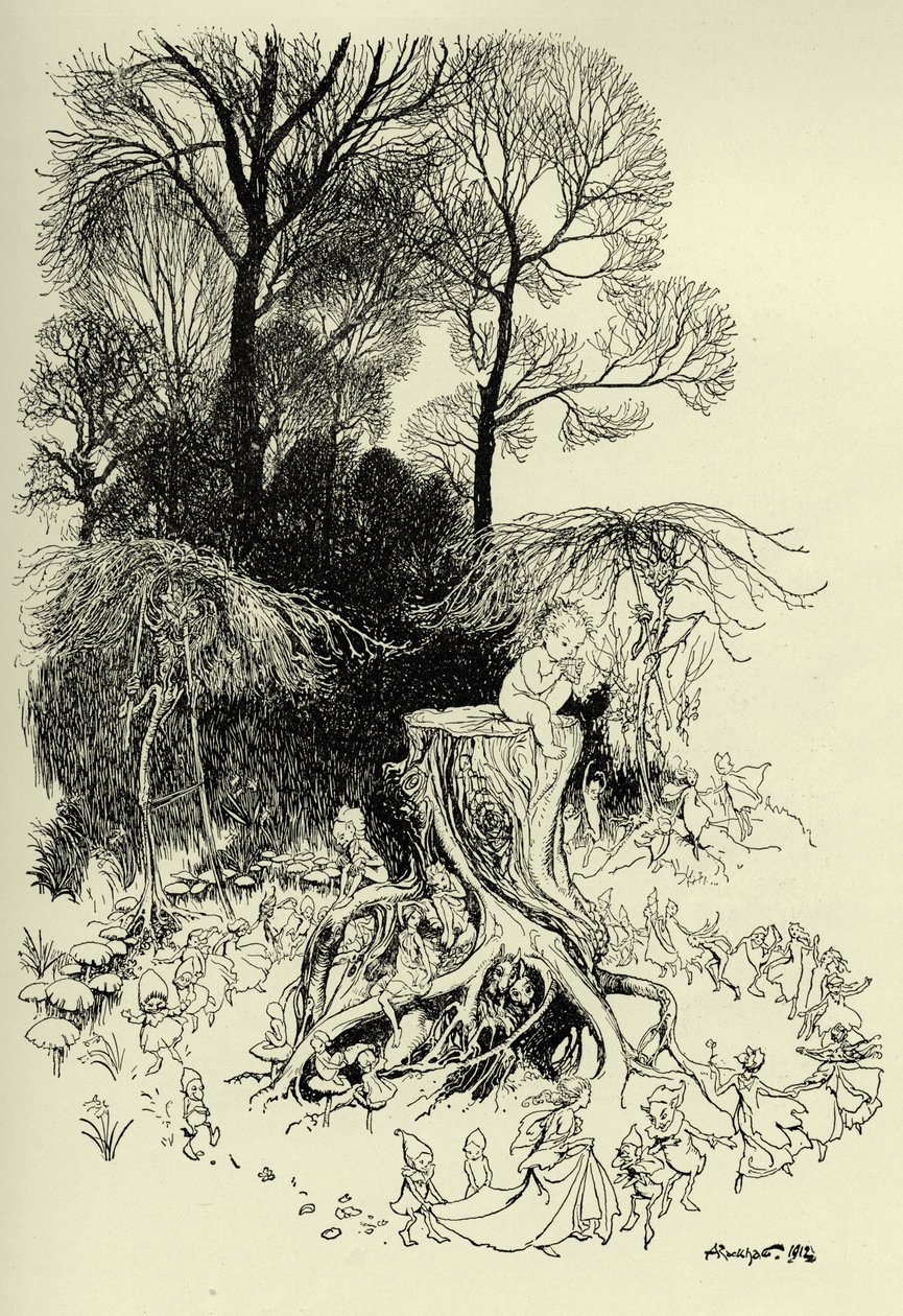 Peter Pan en Feeën door Arthur Rackham