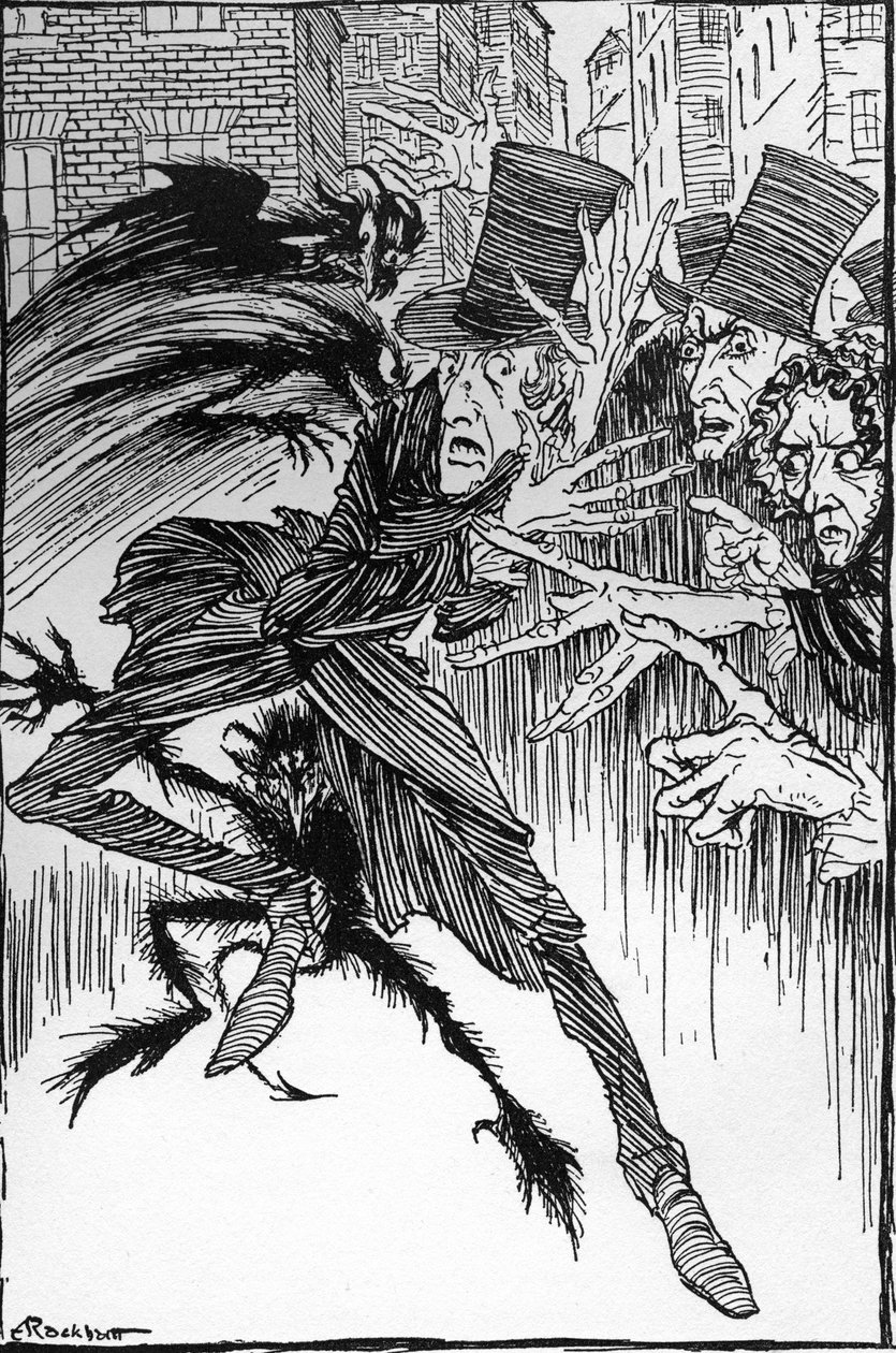 De demon van de perverse door Arthur Rackham