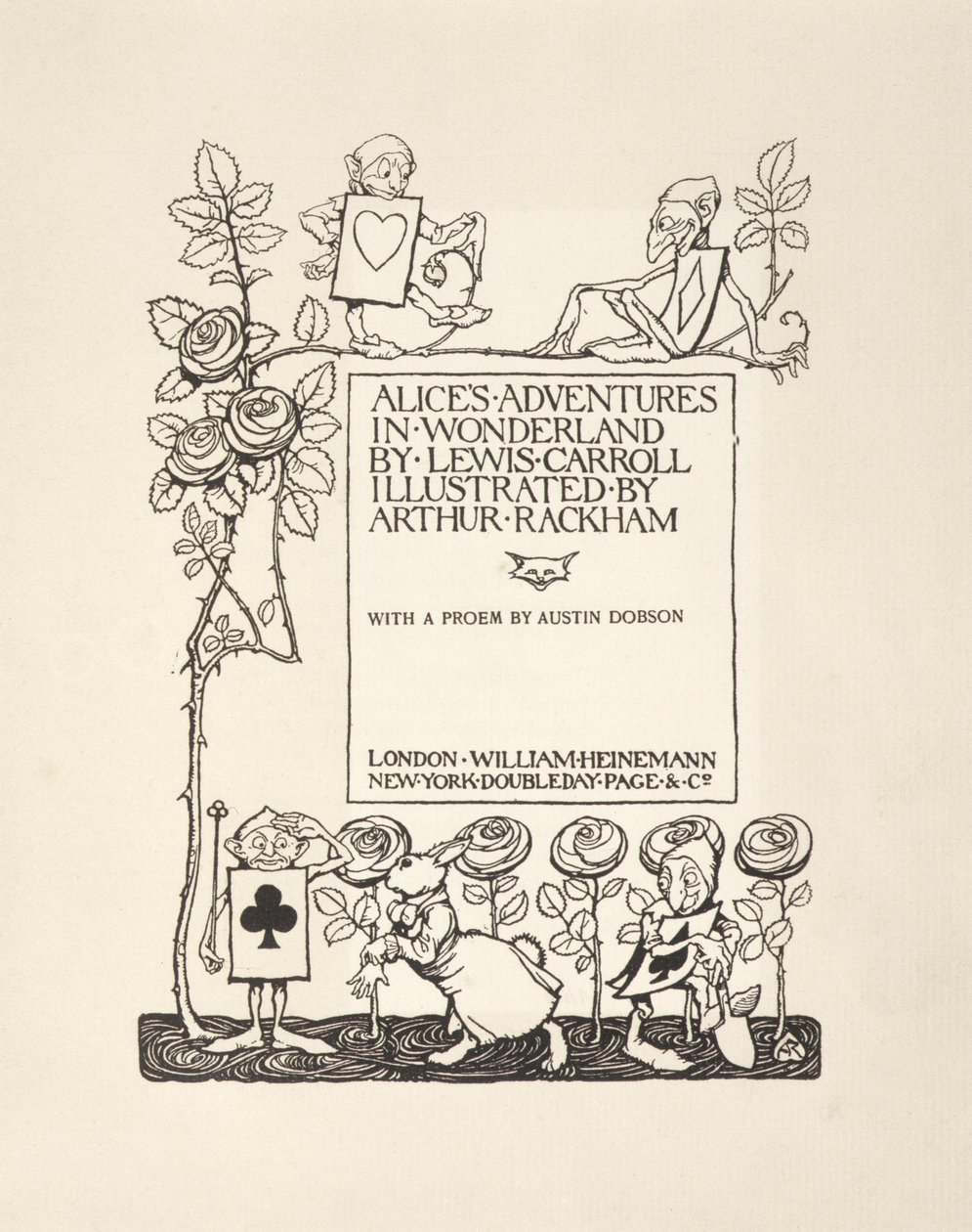 Titelpagina, uit Alice