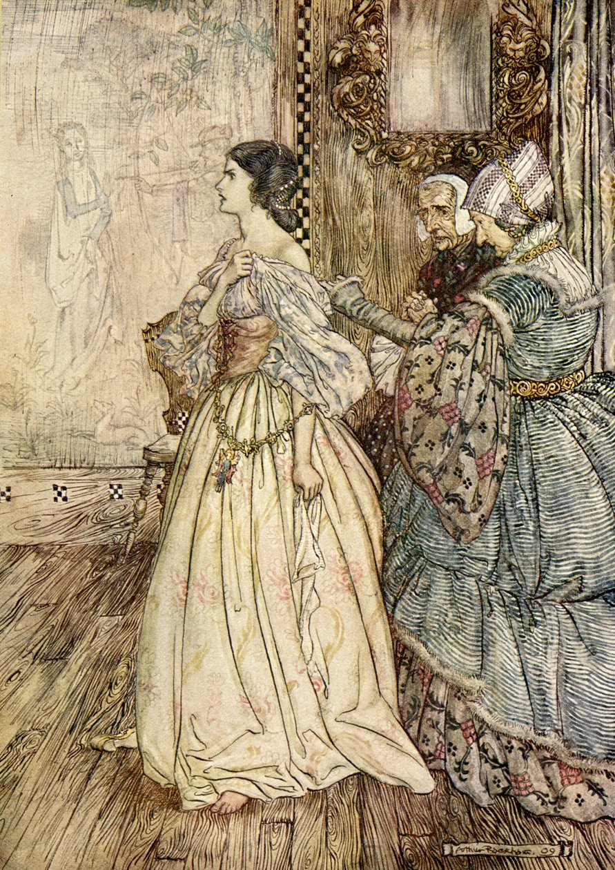 Undine door Friedrich de la Motte Fouqué door Arthur Rackham