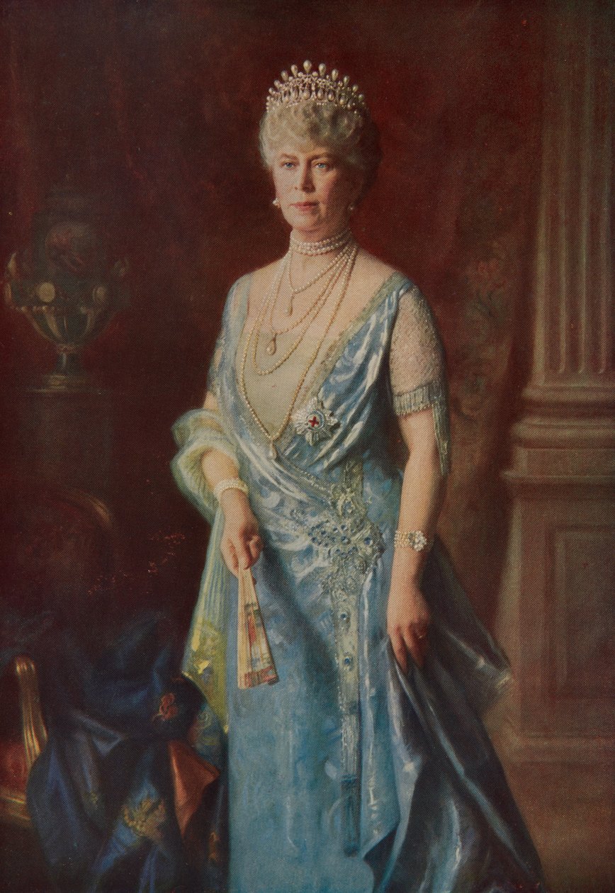 Koningin Mary door Arthur Trevethin (after) Nowell