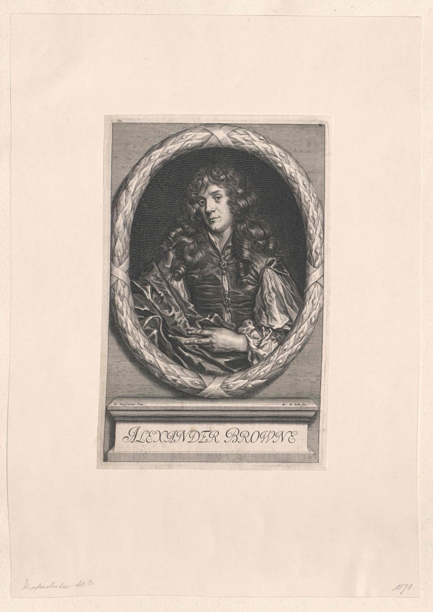 Alexander Browne door Artist Unknown