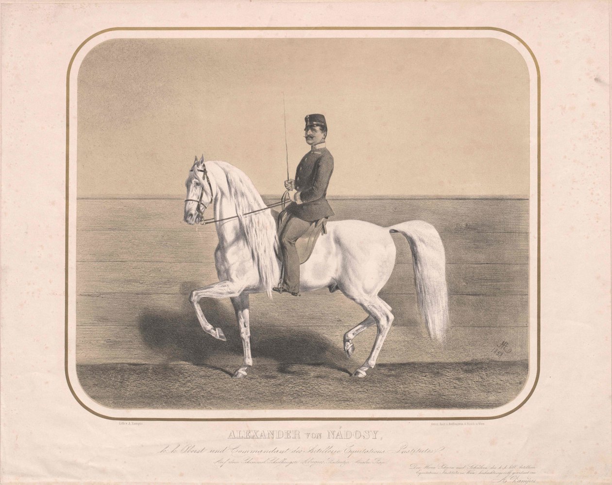 Alexander von Nadosy-Nadas door Artist Unknown
