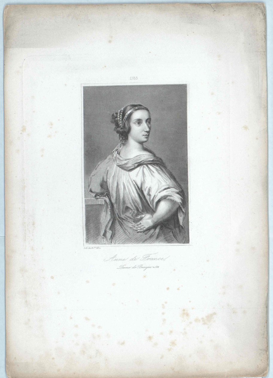Anna van Bretagne, door Artist Unknown