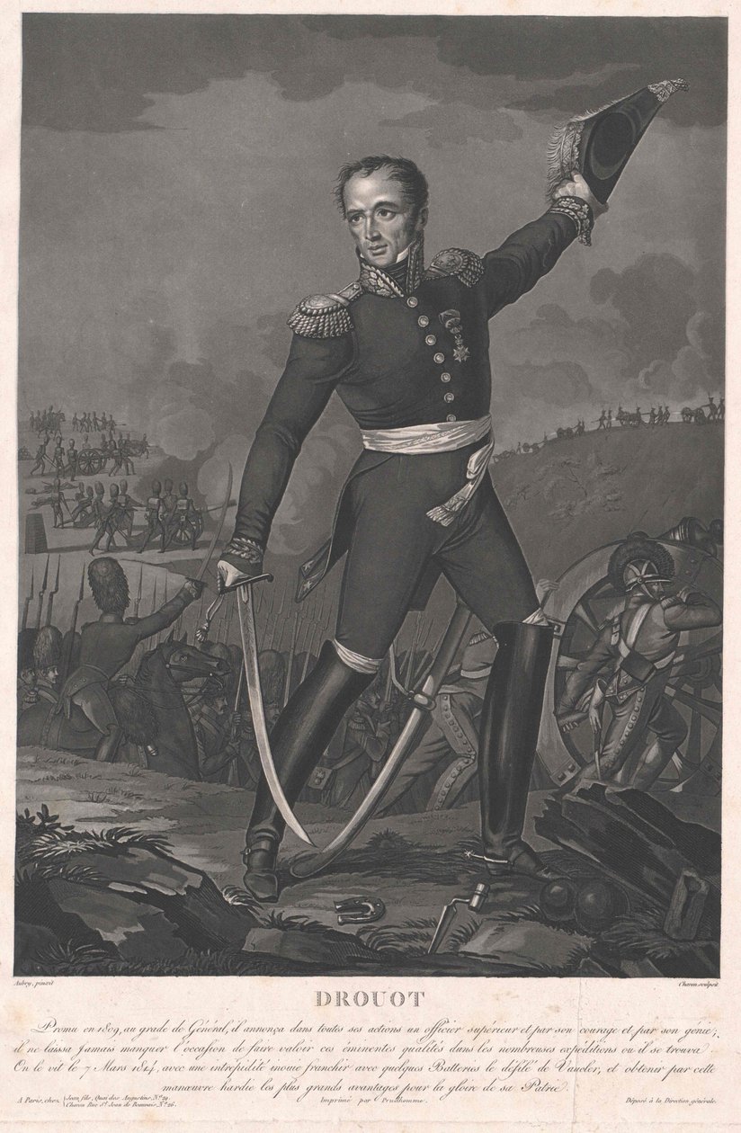 Antoine Comte Drouot door Artist Unknown