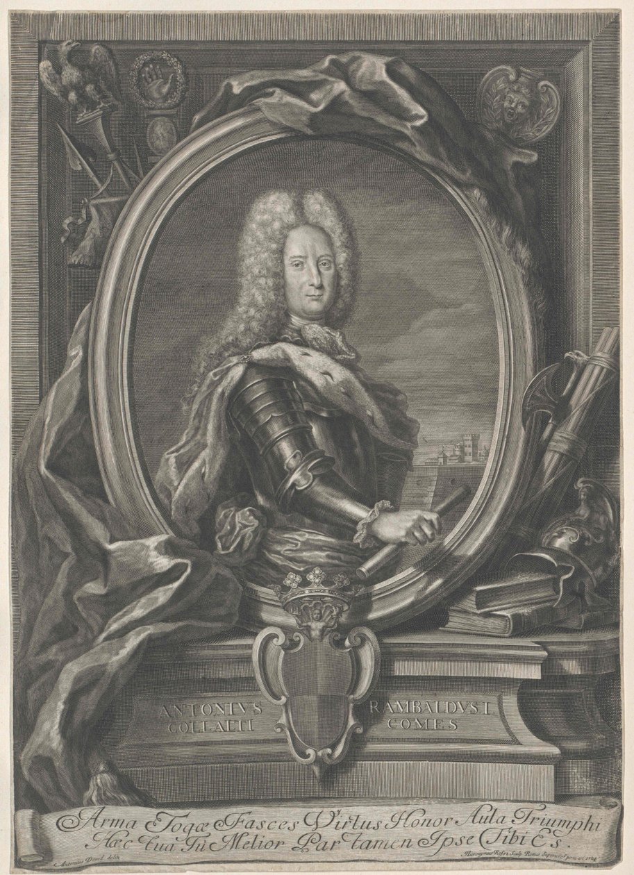 Anton Rambald graaf van Collalto en San Salvatore door Artist Unknown