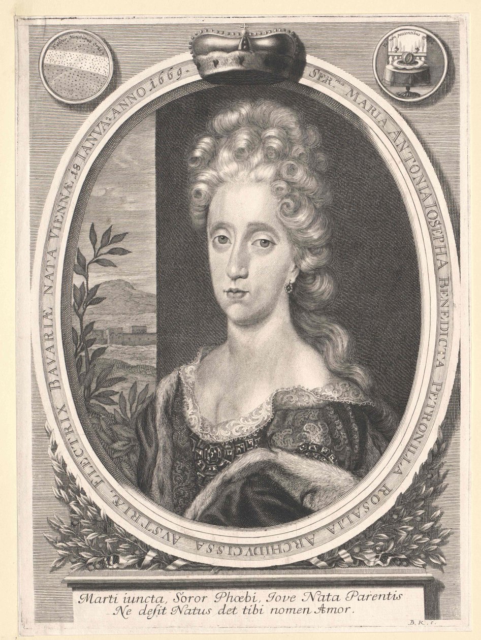 Aartshertogin van Oostenrijk Antonie door Artist Unknown