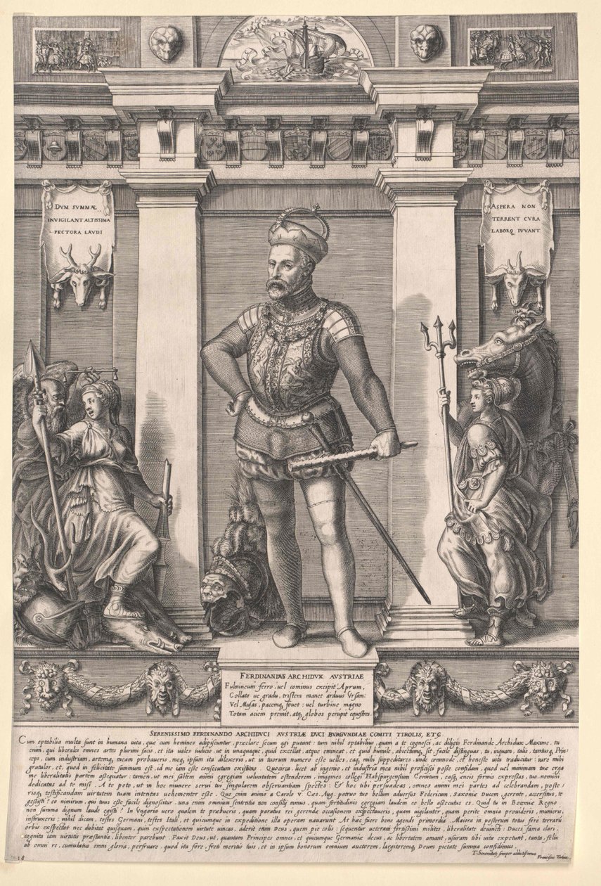 Aartshertog van Oostenrijk Ferdinand door Artist Unknown