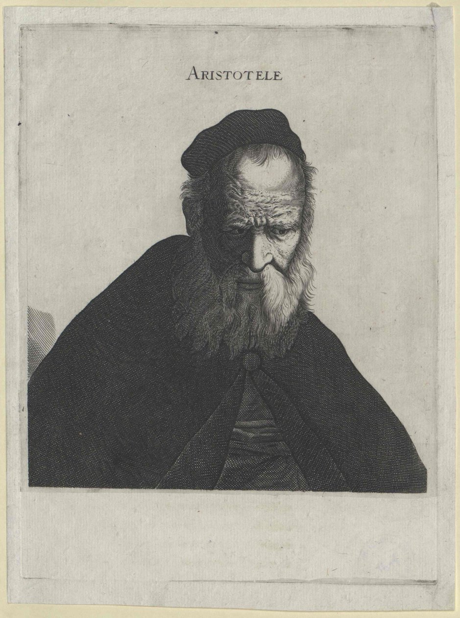 Aristoteles (afdrukken) door Artist Unknown