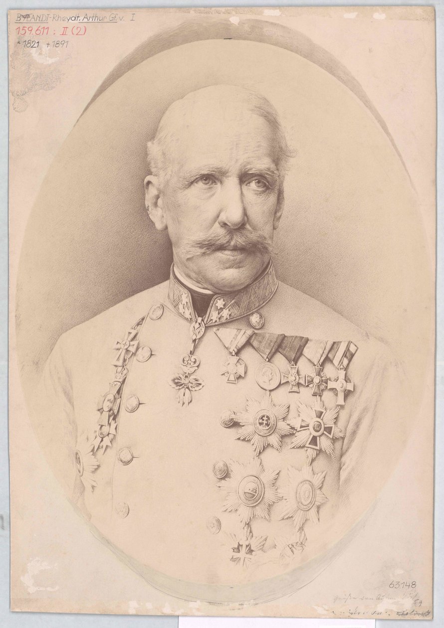 Arthur graaf van Bylandt-Rheydt door Artist Unknown