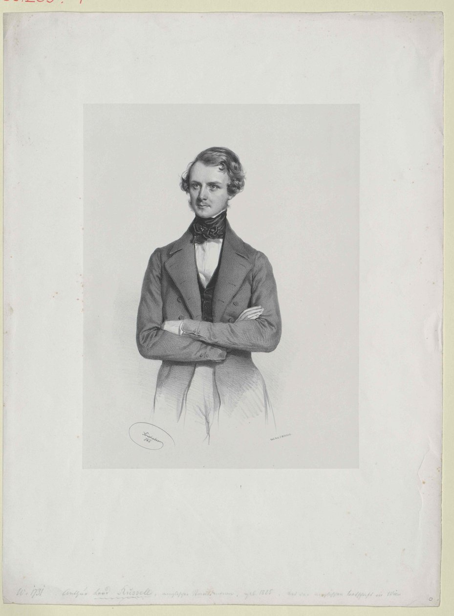 Arthur Lord Russell door Artist Unknown