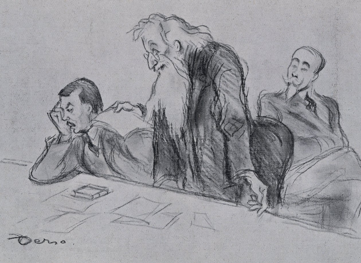 Congres van Russische emigranten, Parijs door Artist Unknown