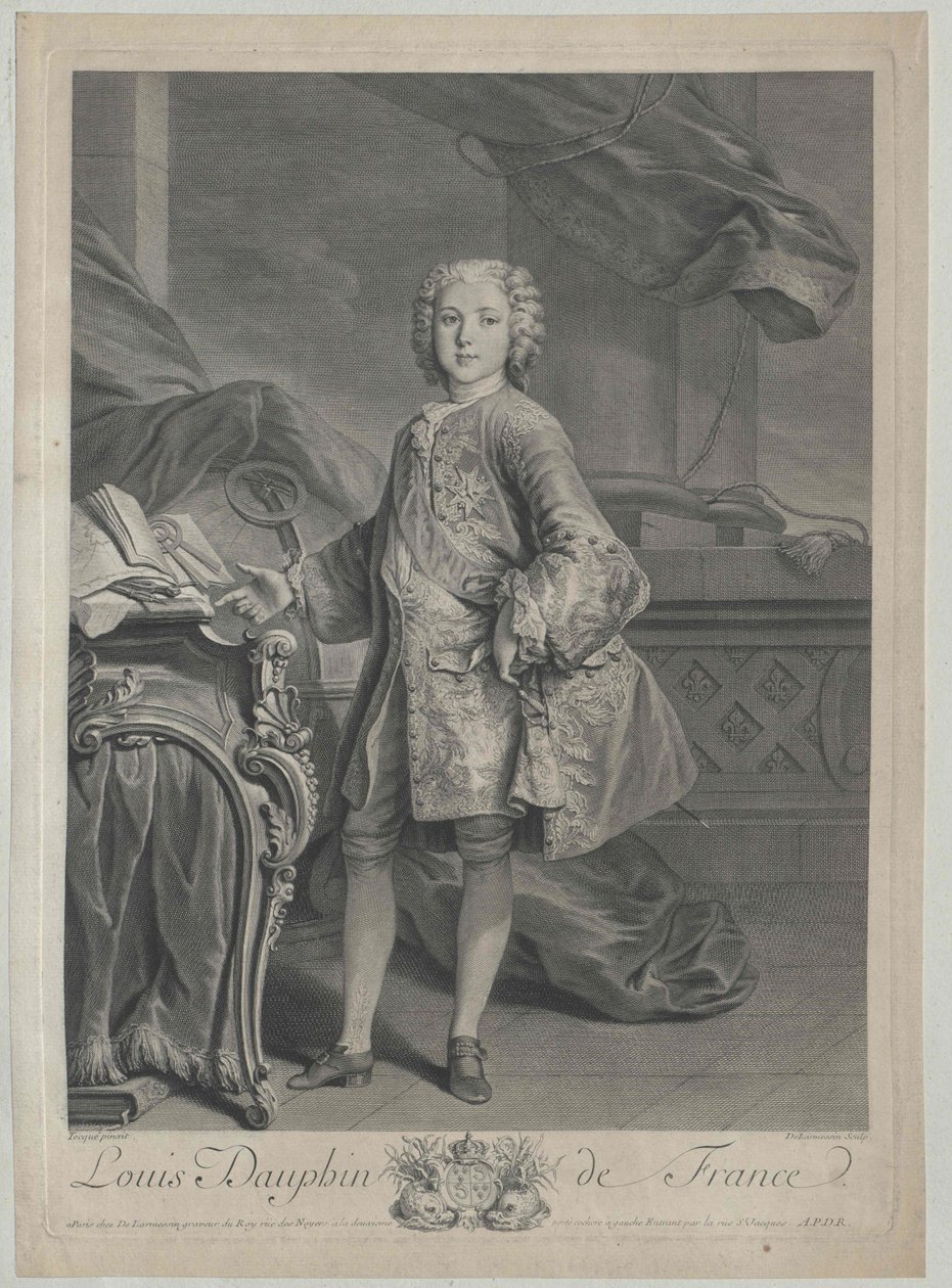 Kroonprins van Frankrijk Ludwig door Artist Unknown