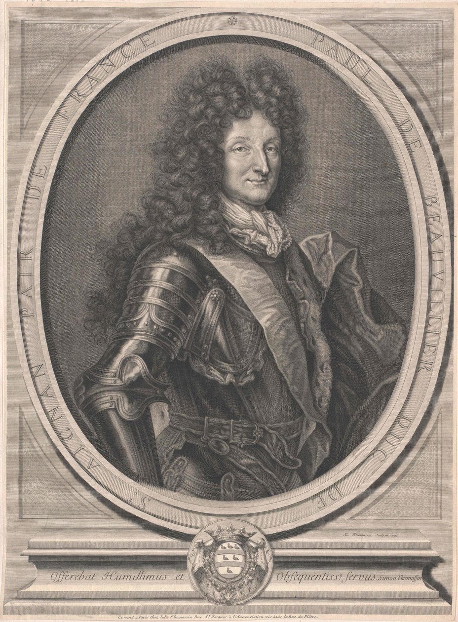 Hertog van Saint-Aignan Beauvilliers door Artist Unknown
