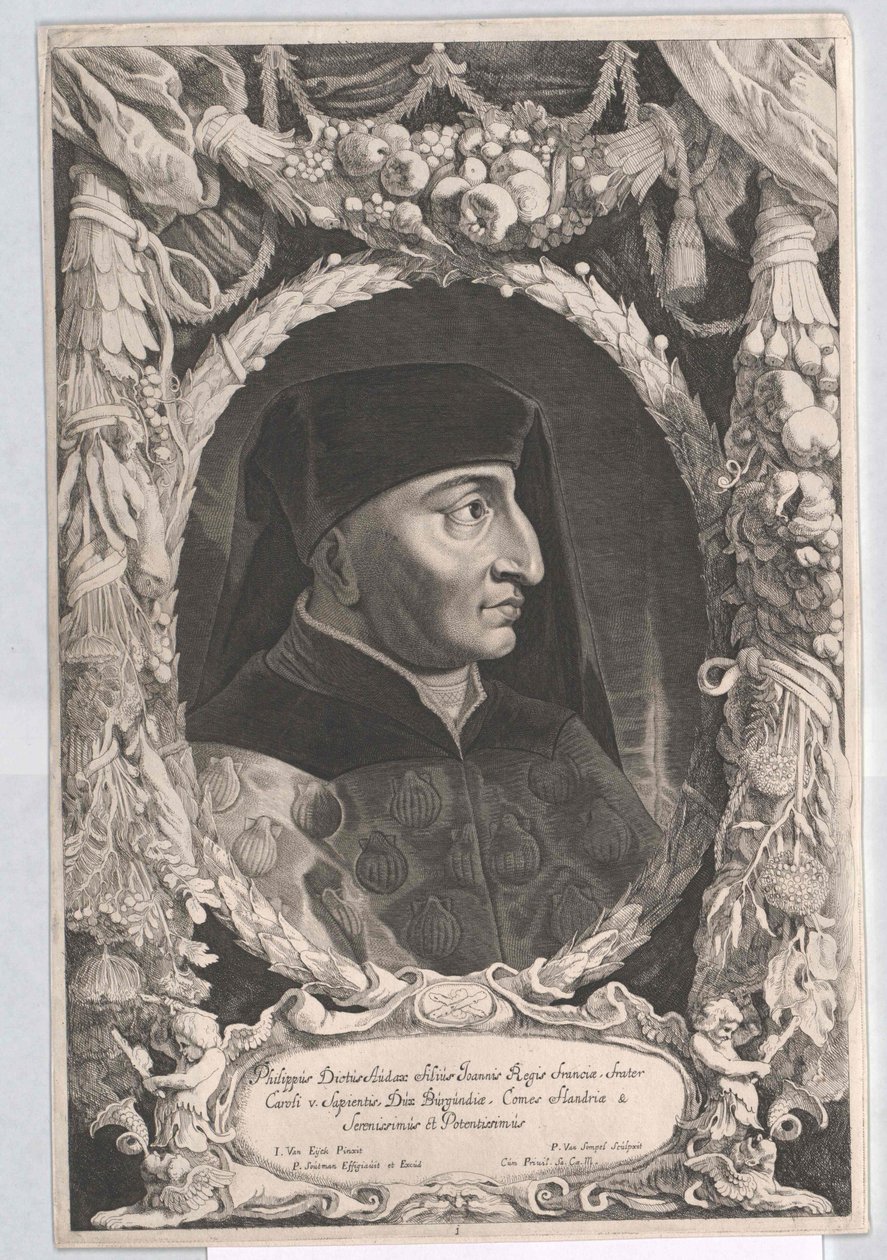 Hertog van Bourgondië Filips II de Stoute door Artist Unknown