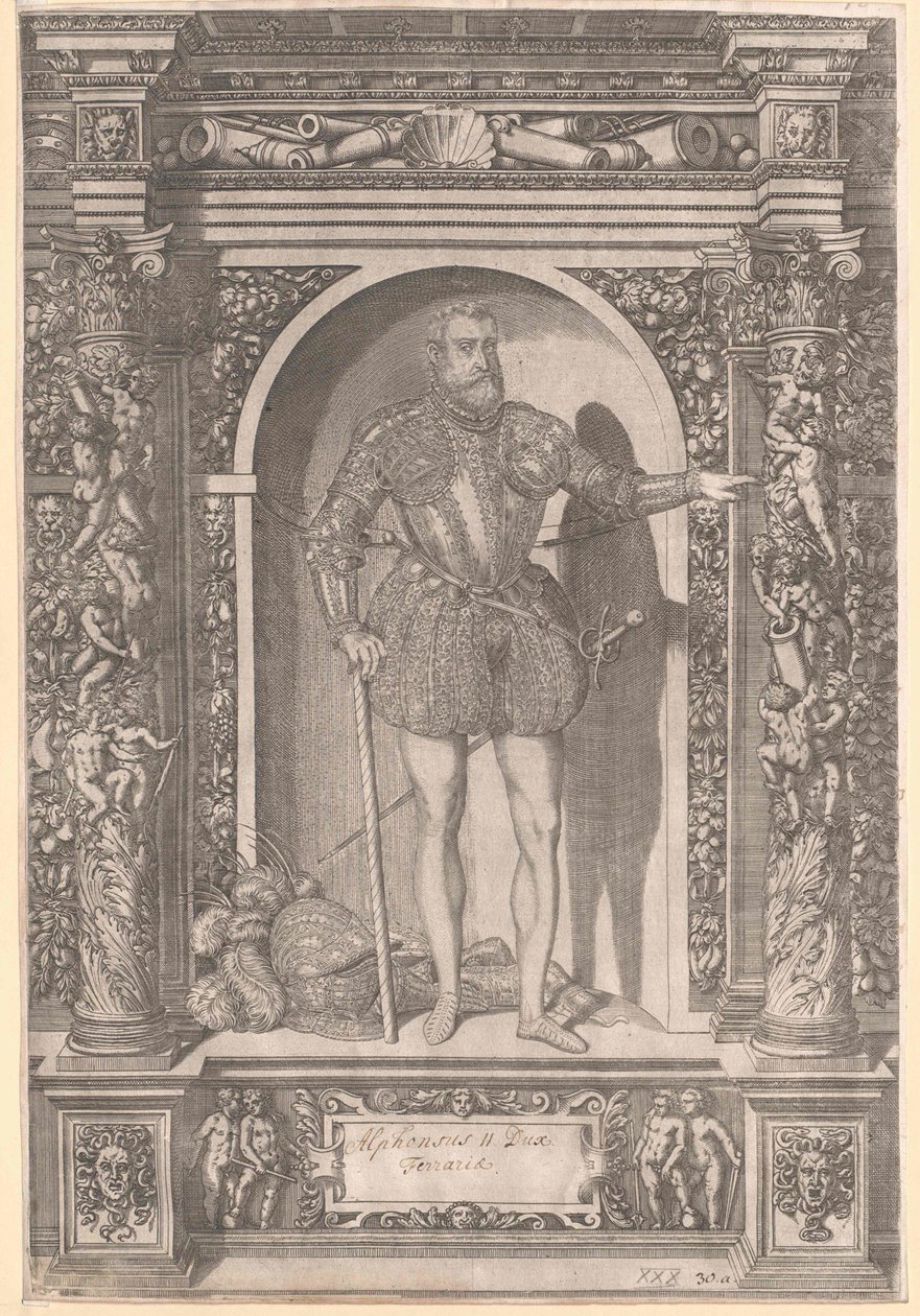 Hertog van Modena en Ferrara Alfons II d