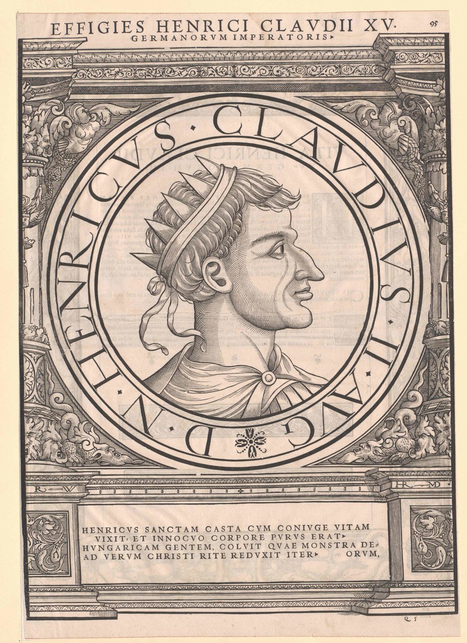 Keizer Hendrik II van de Heilige door Artist Unknown