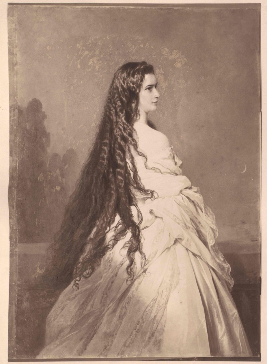 Keizerin van Oostenrijk Elisabeth door Artist Unknown
